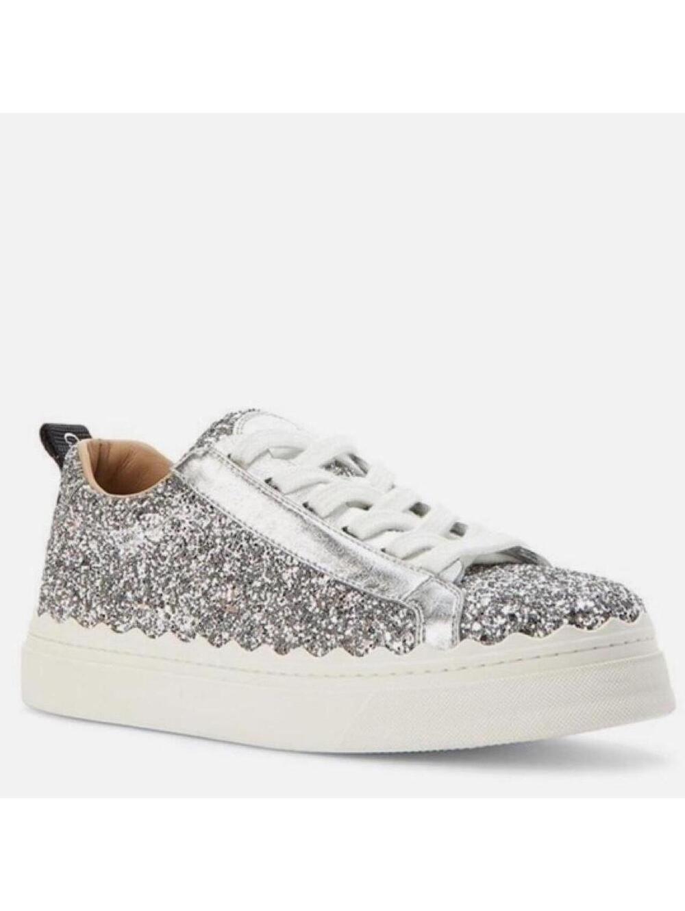 Brand New designer Chloé Glitter Sneakers | size 7